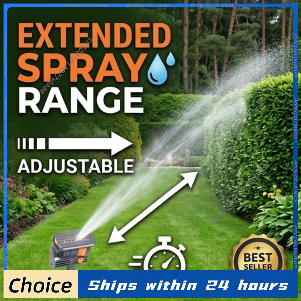 Gardening Tools For Home - Automatic Oscillating Sprinkler Garden Lawn Watering