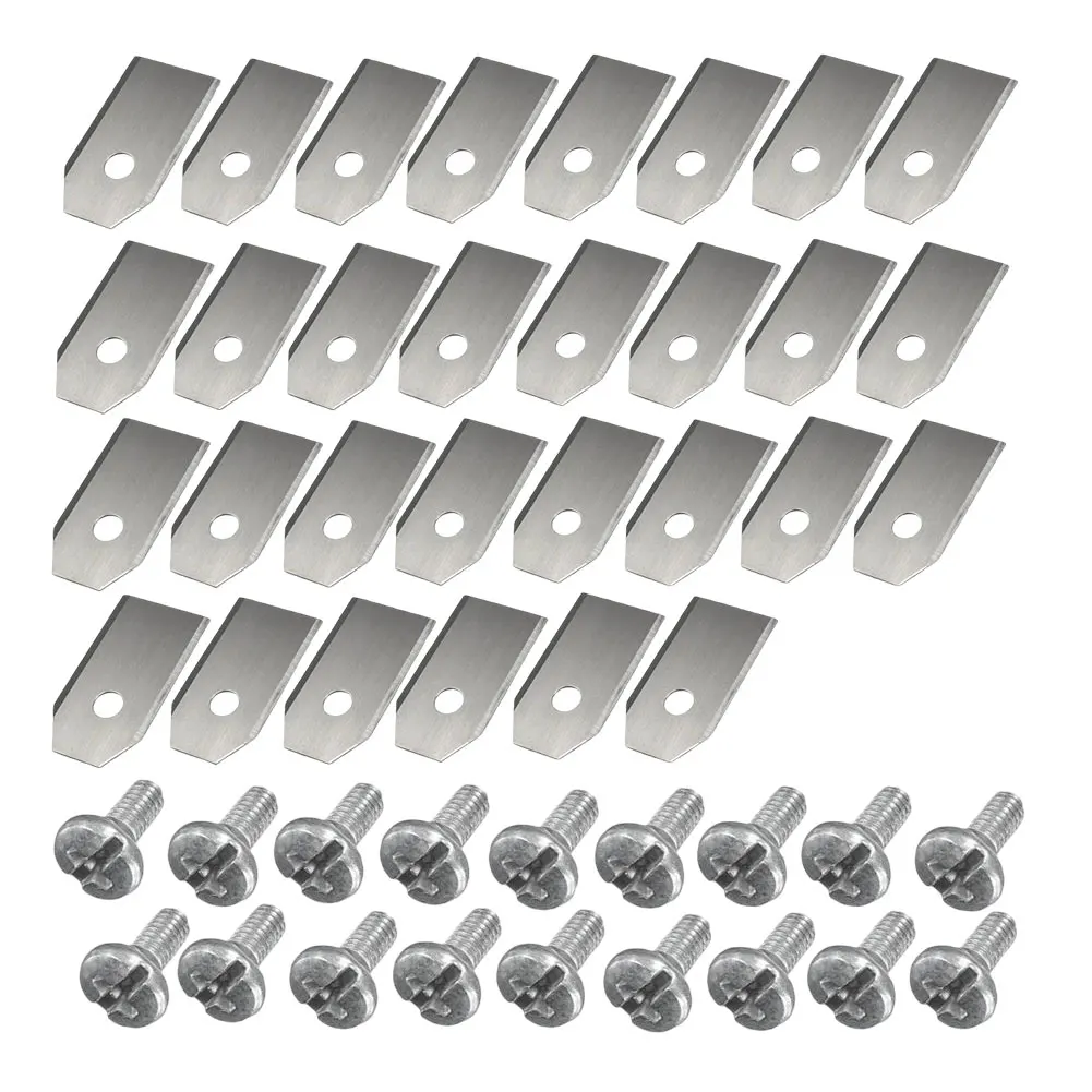 Gardening Tools Basic - 30PCS Lawn Mower Cutting Blades Set