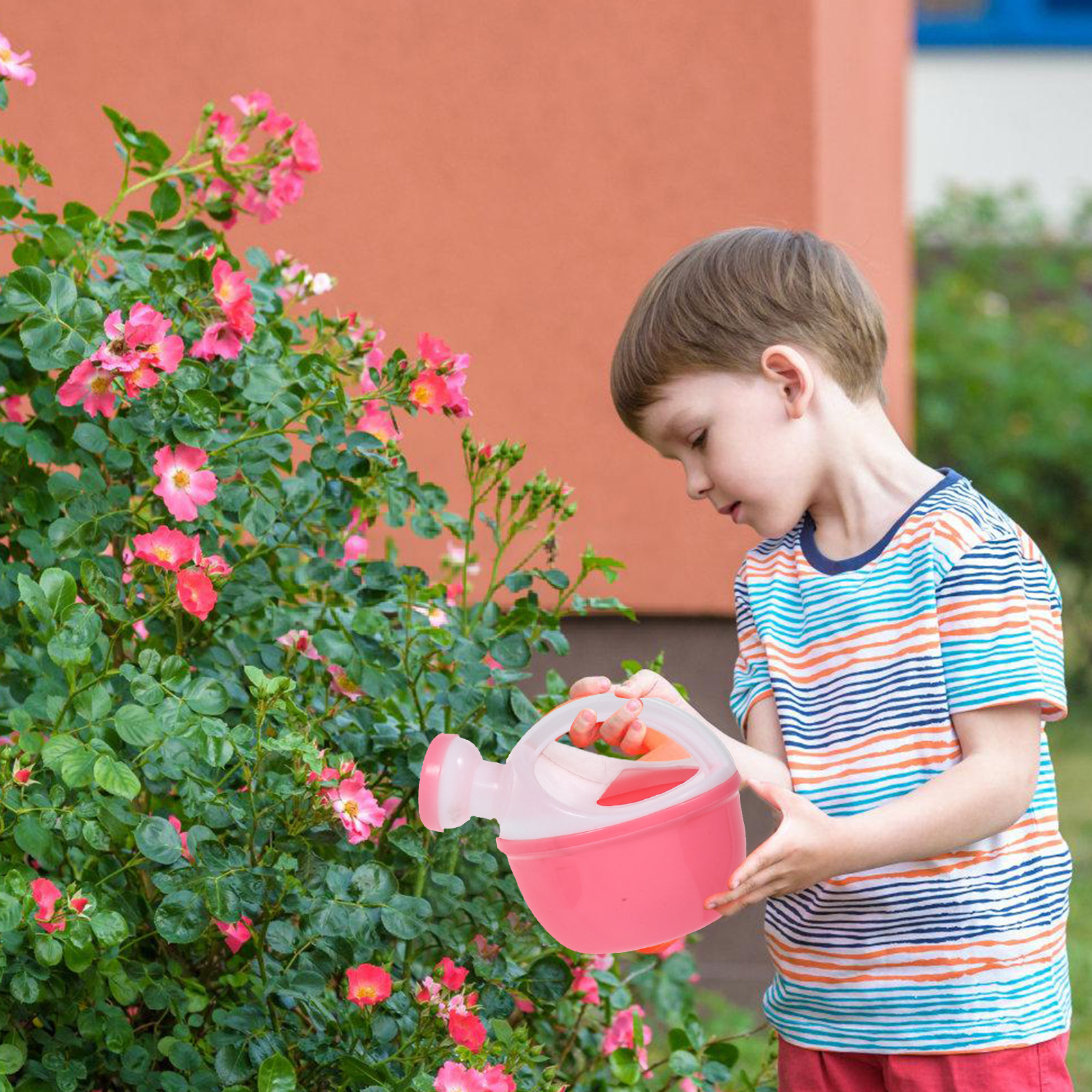 Gardening Tools Cartoon - 4Pcs Plastic Watering Can Cartoon Shape