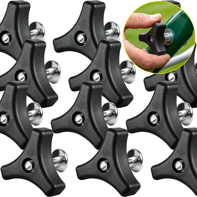 Gardening Tools Screwfix - 10/1set Universal Triangle Handle Bar Wheel