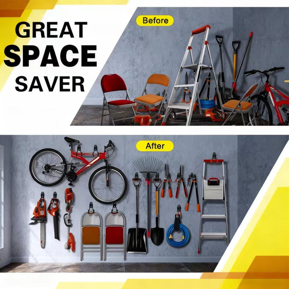 Heavy Duty Wall Mount Metal Ho - Gardening Tools Organiser recension och pris
