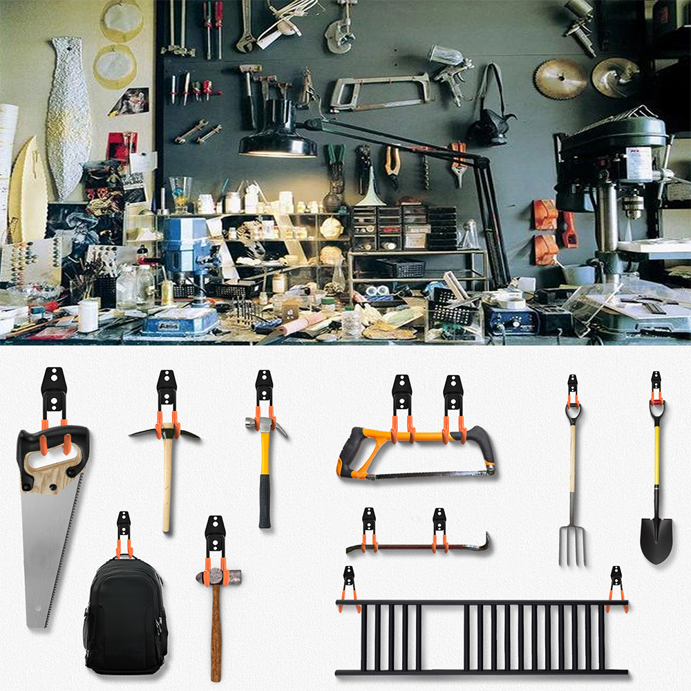 Heavy Duty Wall Mount Metal Ho - Gardening Tools Organiser recension och pris