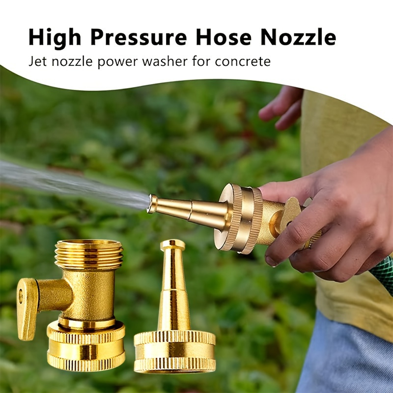 2pcs/set Brass Garden Hose Noz - Garden Hose Nozzle recension och pris