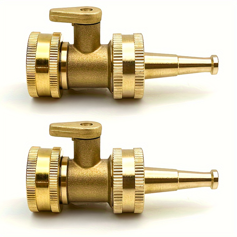 2pcs/set Brass Garden Hose Noz - Garden Hose Nozzle recension och pris