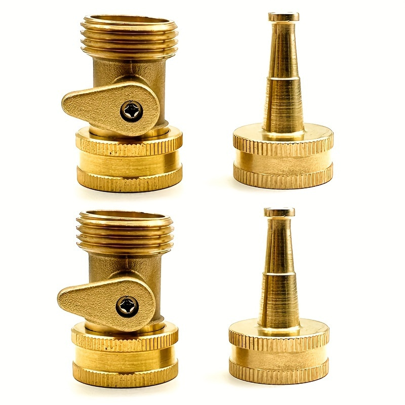 2pcs/set Brass Garden Hose Noz - Garden Hose Nozzle recension och pris