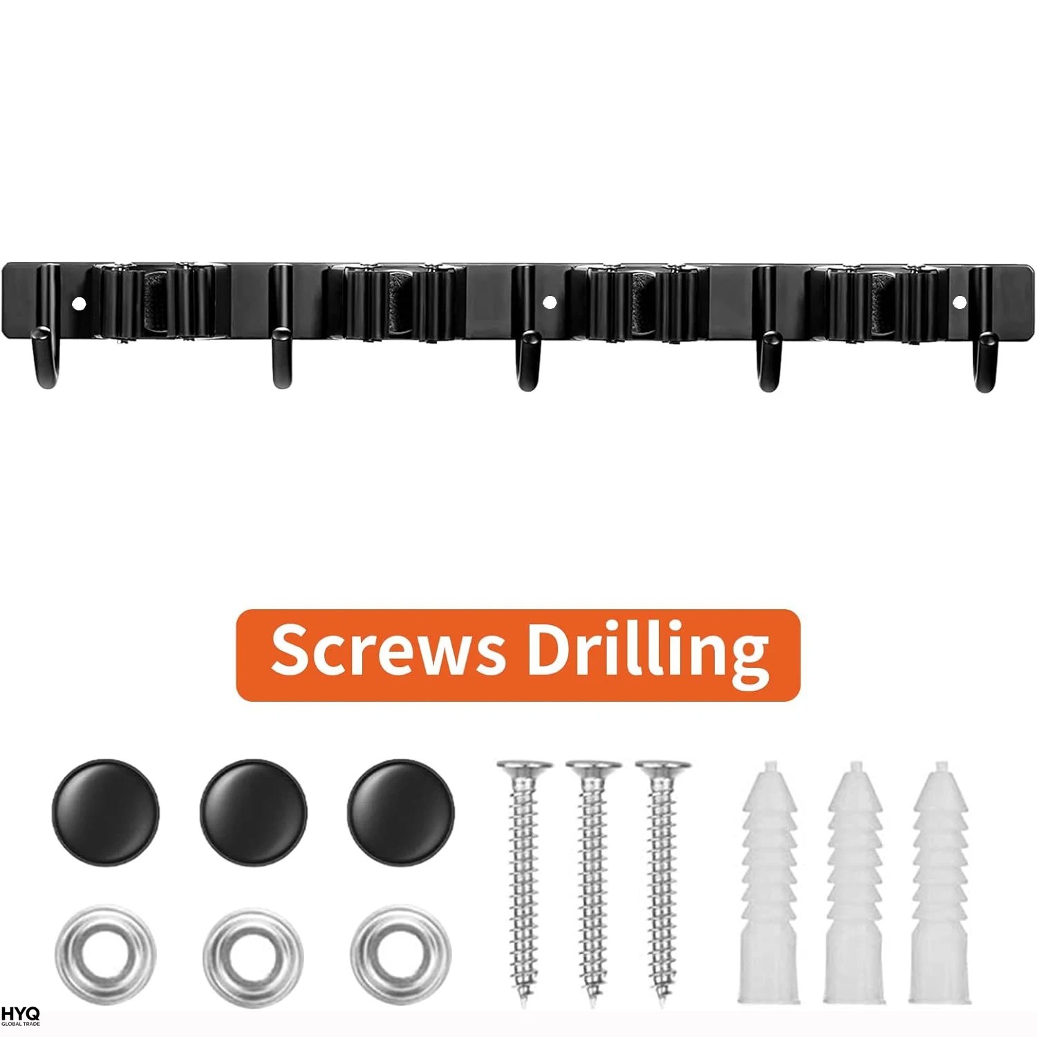 1 Heavy-Duty Metal Tool Rack w - Gardening Tools Organiser recension och pris