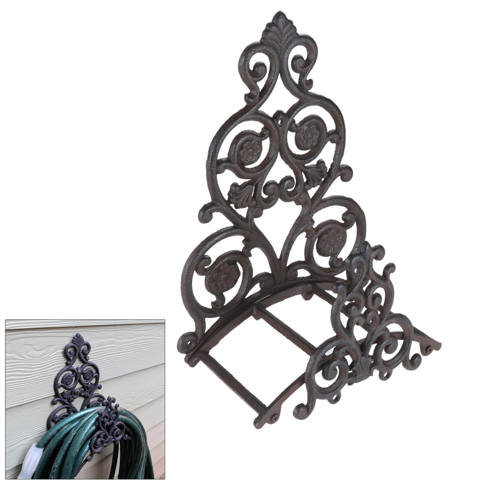 Cast Iron Hose Holder Garden W - Victorian Gardening Tools recension och pris