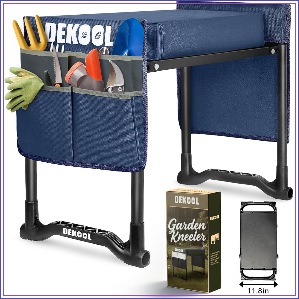 Garden Kneeler and Seat with 3 - Gardening Tools For Weeds recension och pris