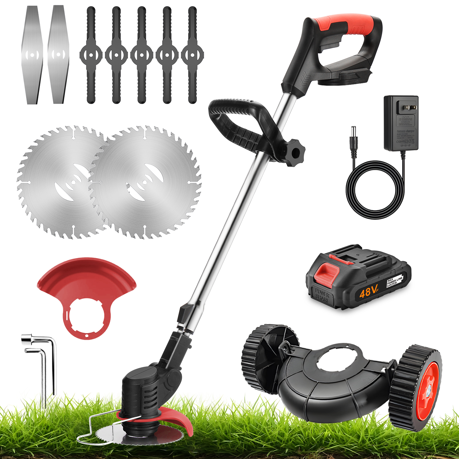 Lithium Electric Grass Trimmer - Gardening Tools Lawn Mower recension och pris