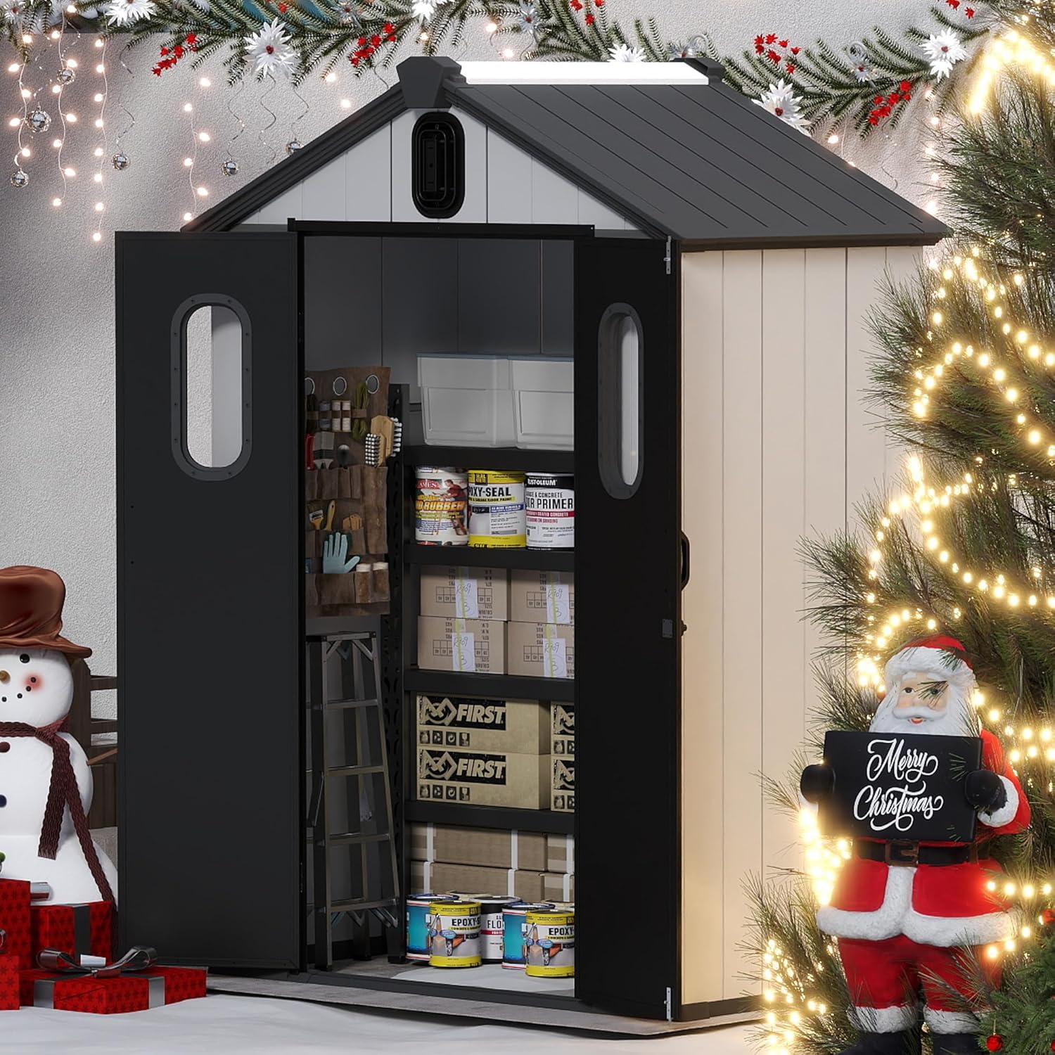 5x3 FT Resin Storage Shed All  - Gardening Tools recension och pris