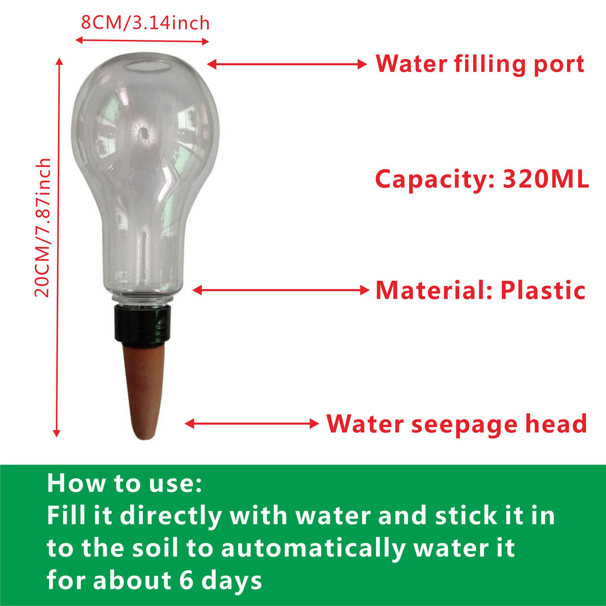 Garden Automatic Watering Tool - Gardening Tools For Home recension och pris
