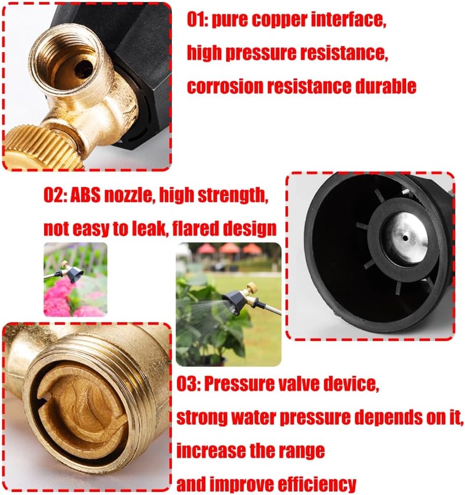High Pressure Pesticide Spraye - Garden Hose Nozzle recension och pris