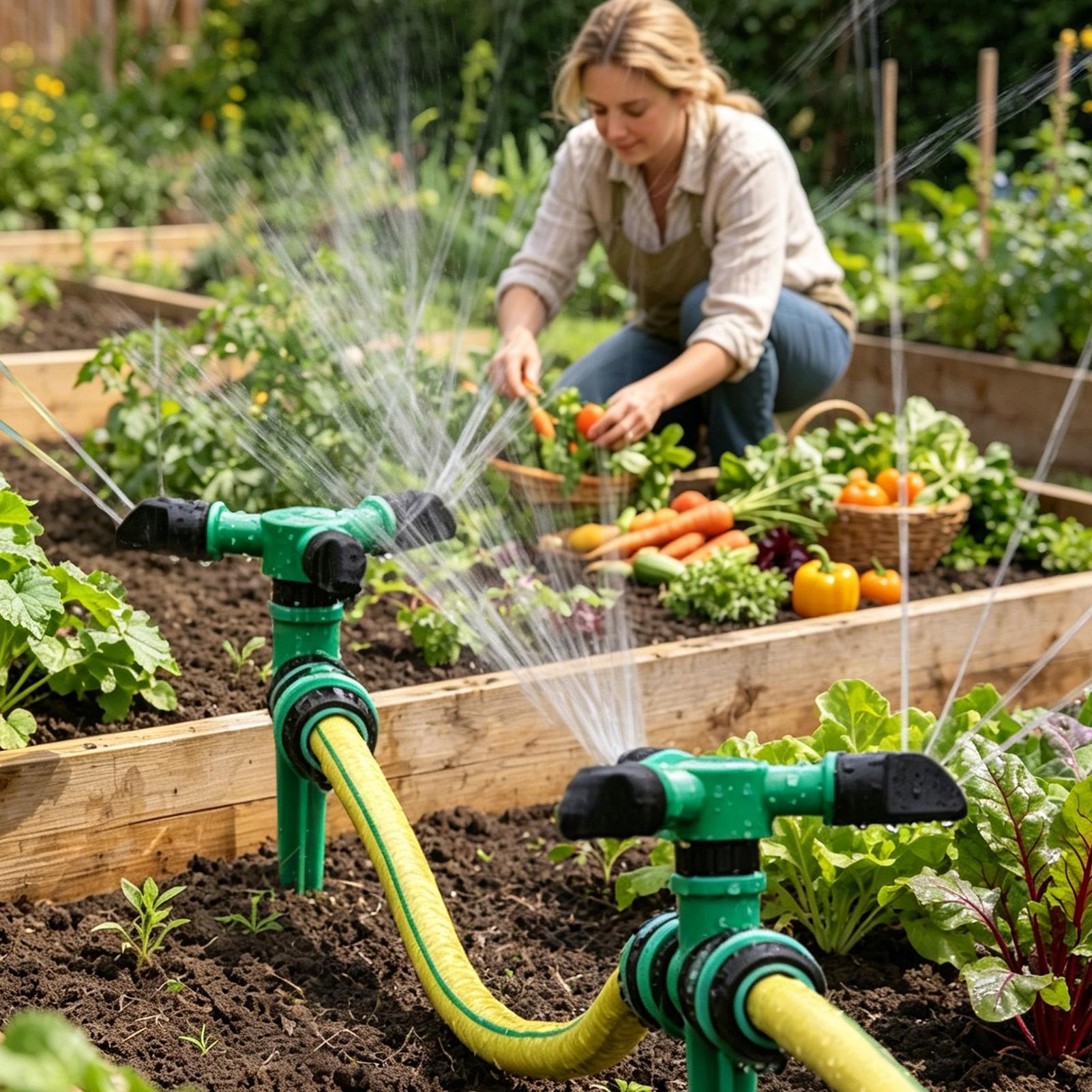 Automatic Rotating Water Sprin - Gardening Tools For Home recension och pris