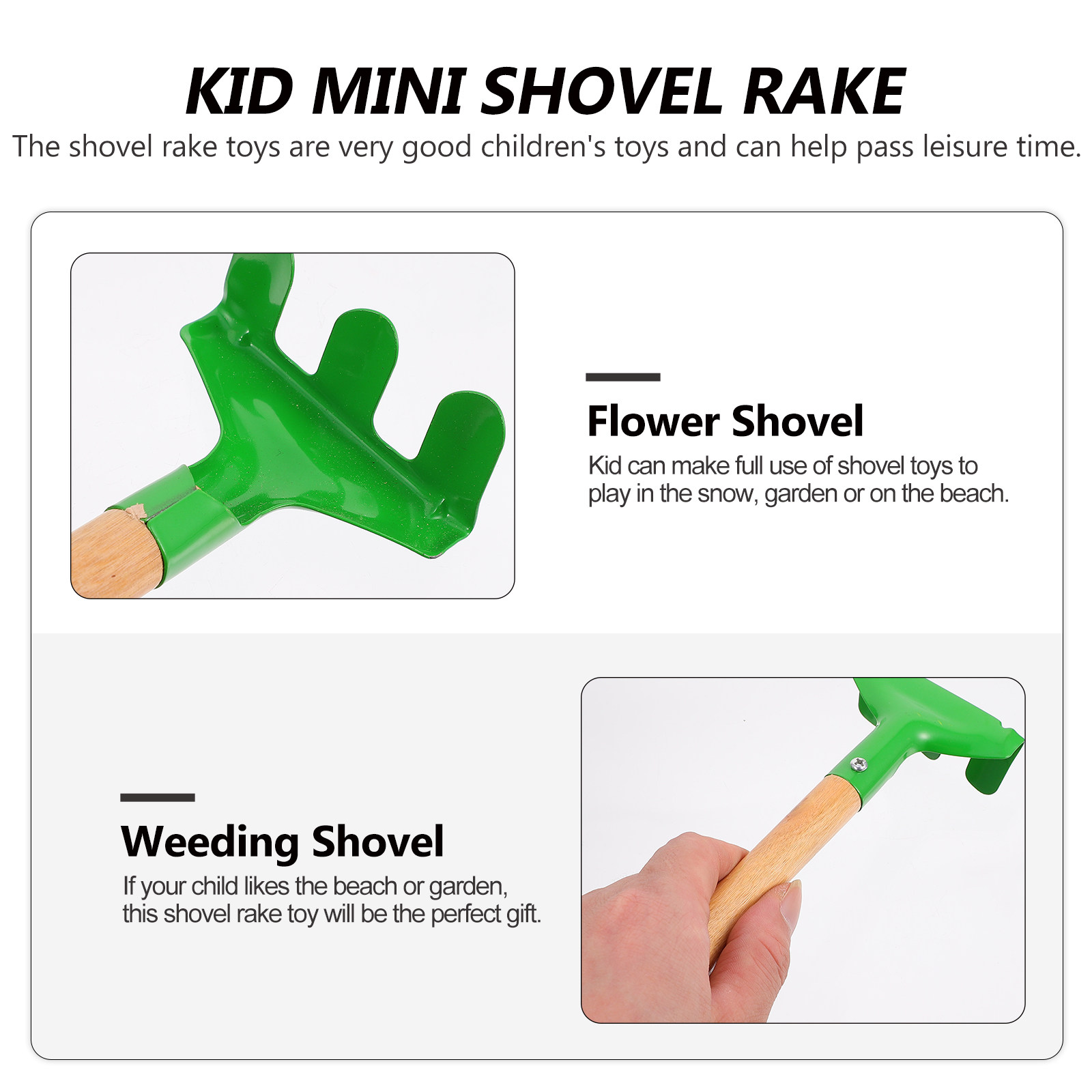 1Set Kid Mini Shovel Rake Play - Quality Gardening Tools For Kids recension och pris
