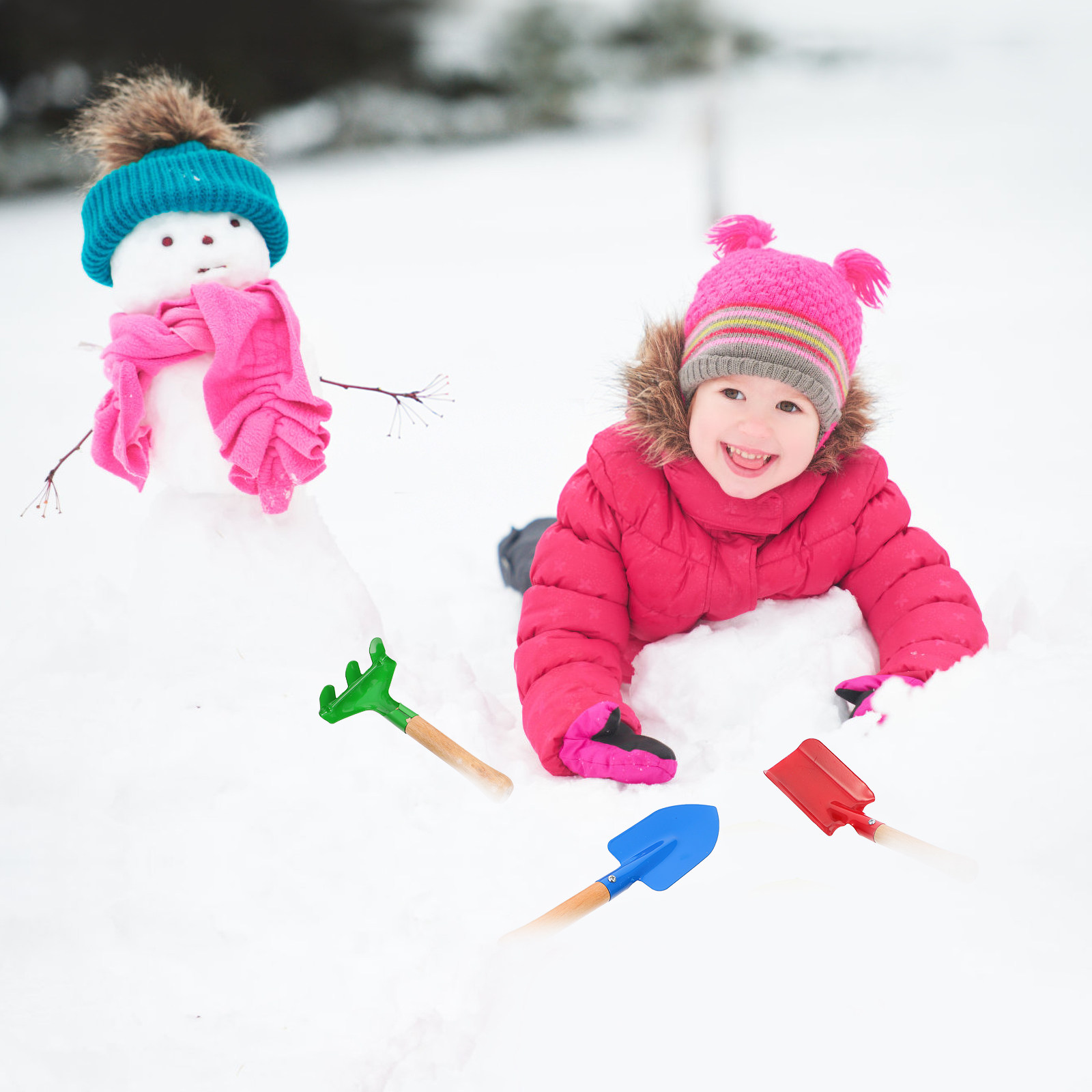1Set Kid Mini Shovel Rake Play - Quality Gardening Tools For Kids recension och pris