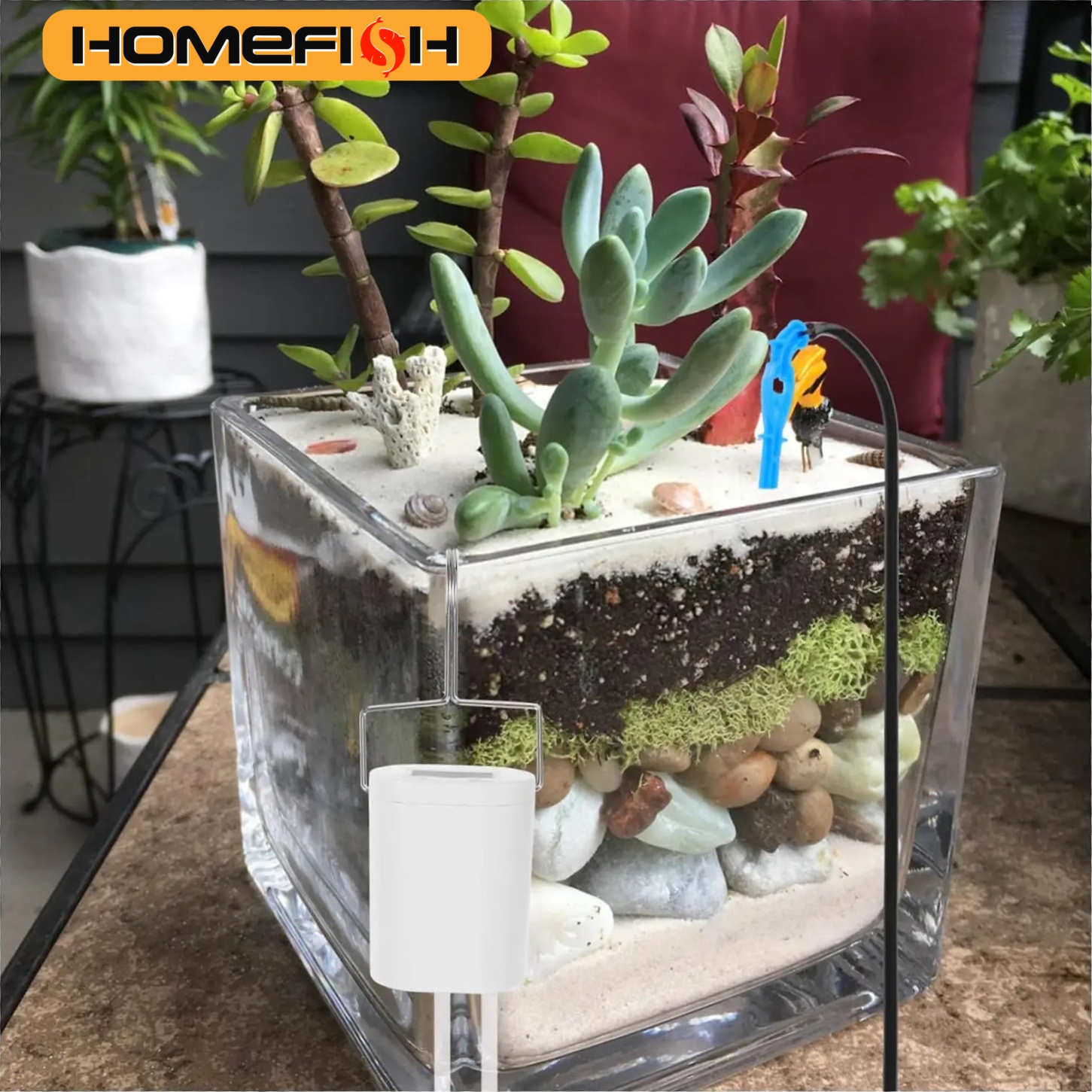 HOMEFISH Automatic Plant Flowe - Gardening Tools Kit For Home Garden recension och pris