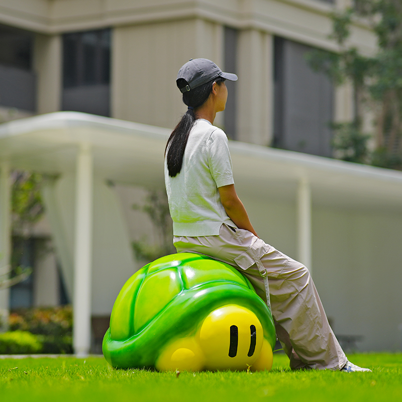 Cartoon turtle fiberglass scul - Gardening Tools Cartoon recension och pris