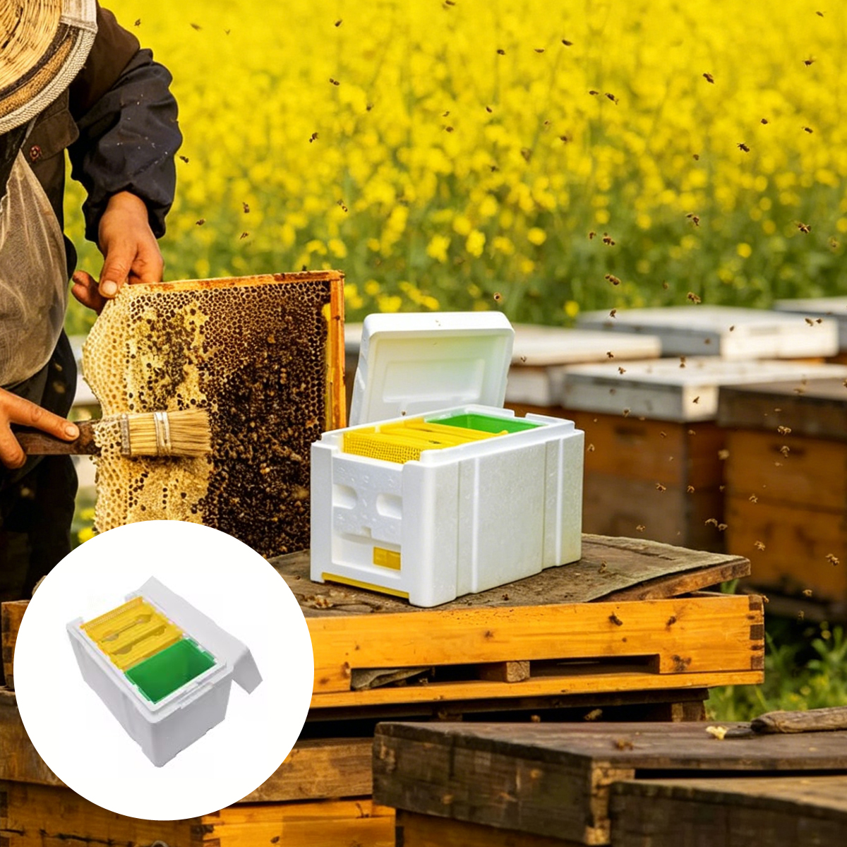 Queen Mating Box Breeding Beek - Gardening Tools Organiser recension och pris