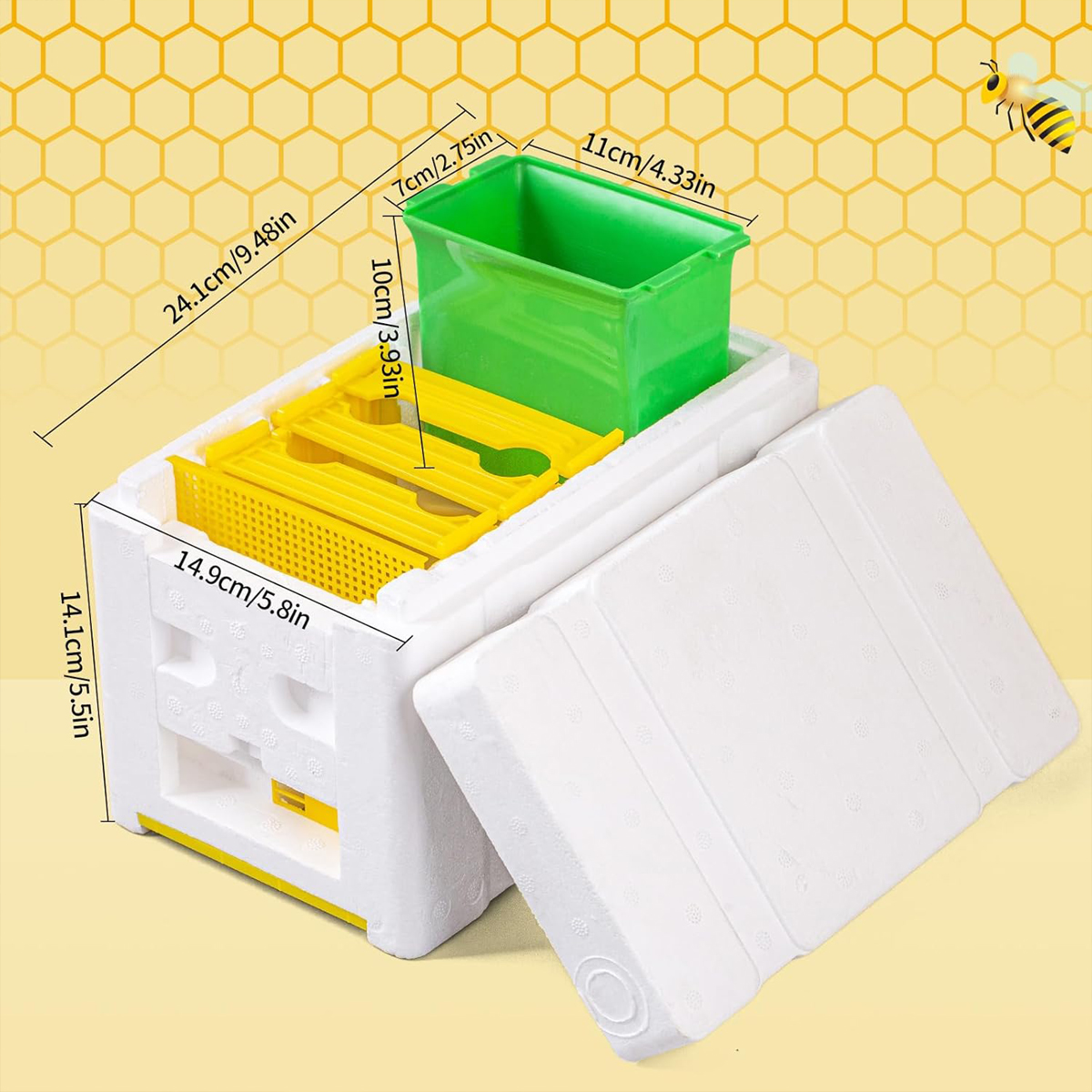 Queen Mating Box Breeding Beek - Gardening Tools Organiser recension och pris