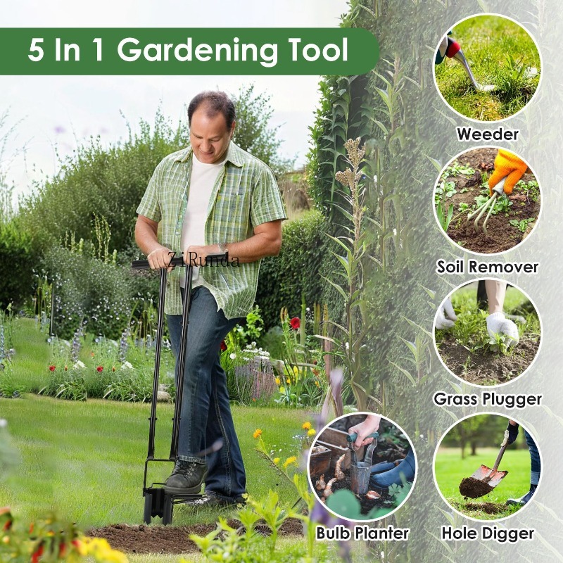 Multifunctional Bulb Planter T - Gardening Tools For Weeds recension och pris