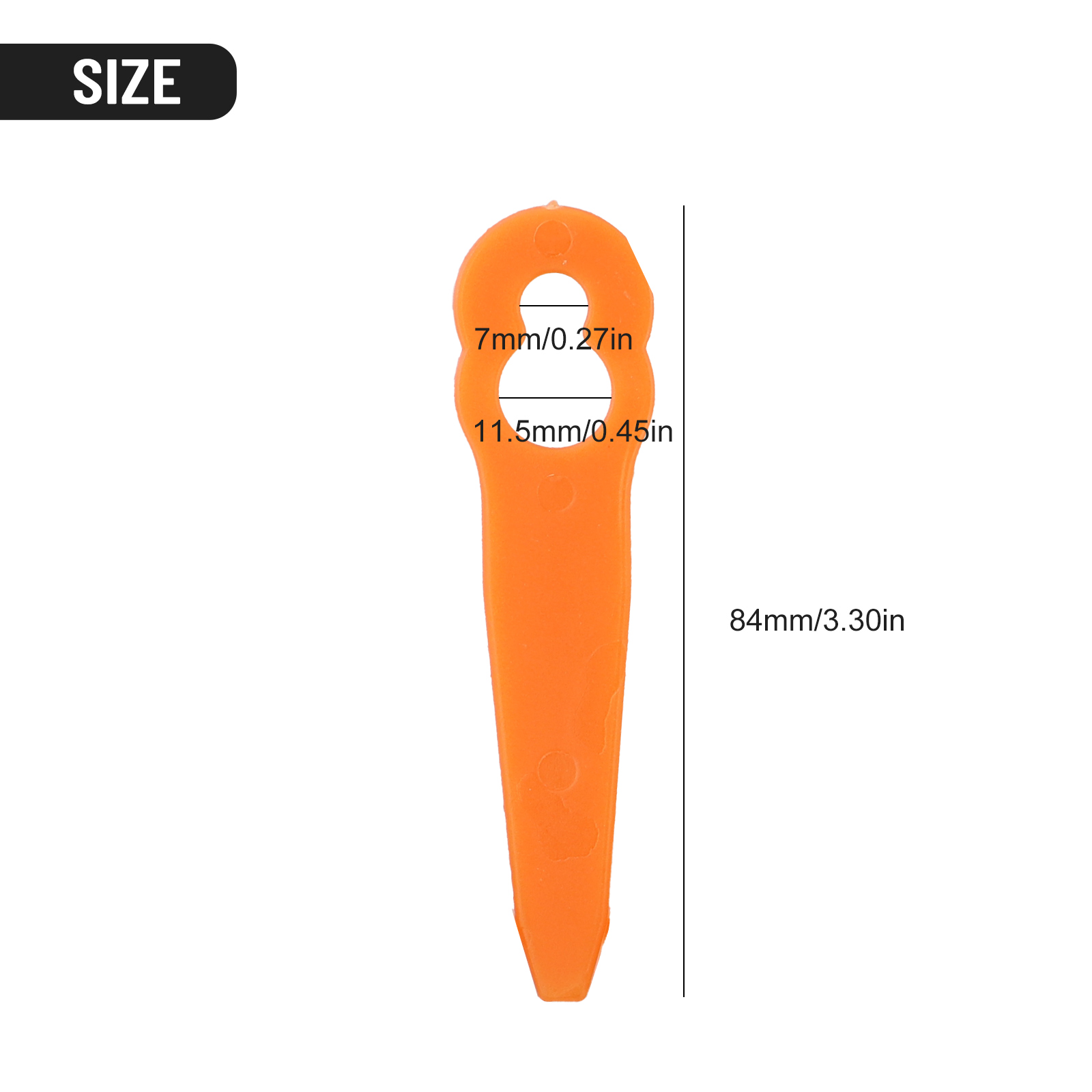 100PCS Plastic Replacement Bla - Gardening Tools Basic recension och pris