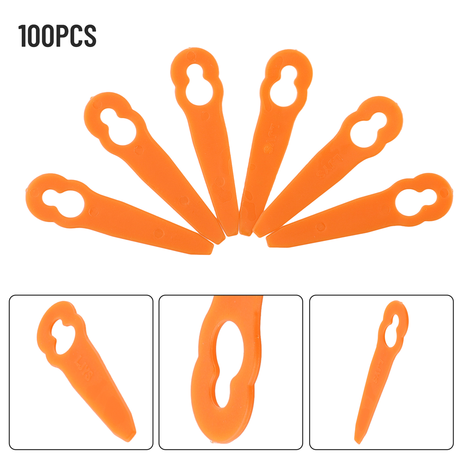 100PCS Plastic Replacement Bla - Gardening Tools Basic recension och pris