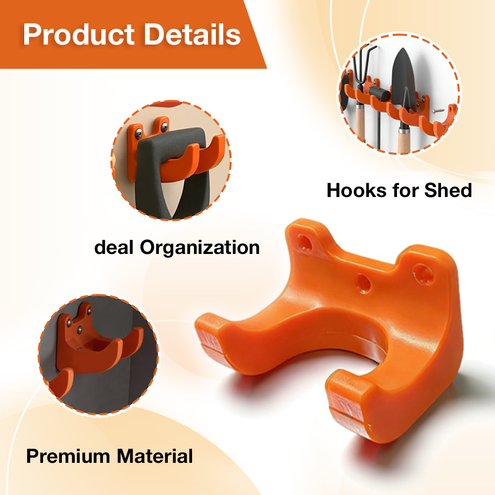 5/10Pcs Gardening Tool Hanger, - Gardening Tools Screwfix recension och pris