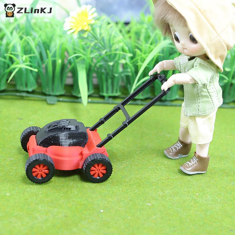 ▶1Pc 1:12 1:18 Dollhouse Lawn  - Gardening Tools Lawn Mower recension och pris