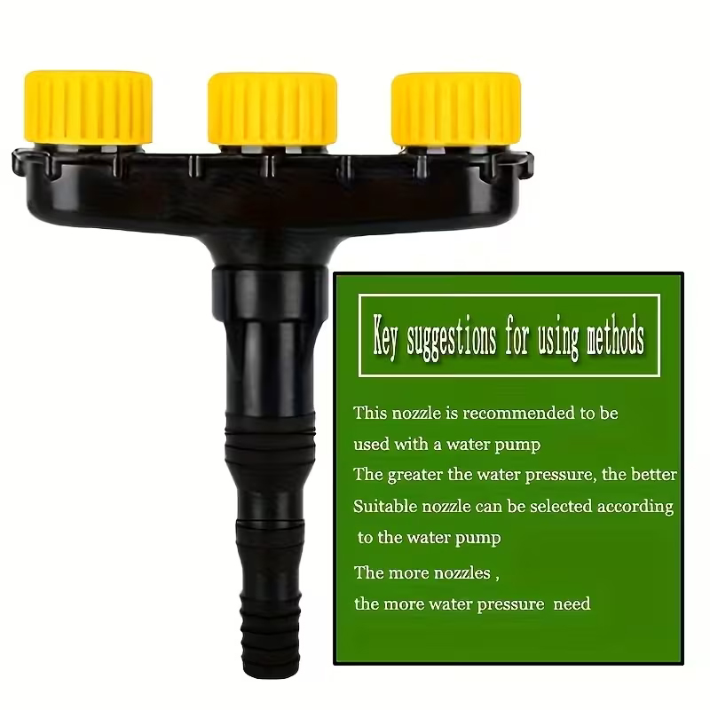 3/4/5/6-head garden sprayer mu - Garden Hose Nozzle recension och pris