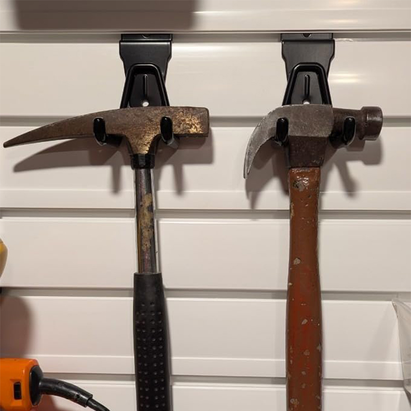 Wall Mounted Grooved Plate Hea - Gardening Tools Organiser recension och pris