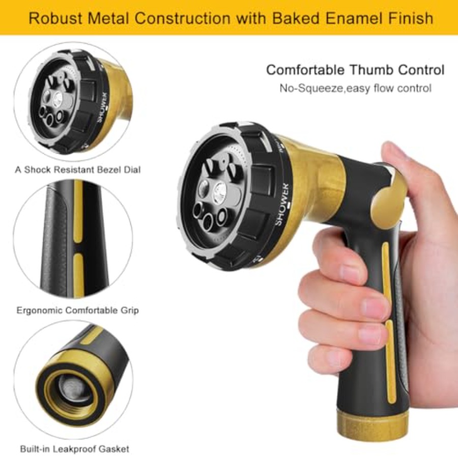 Garden Hose Nozzle with Thumb  - Garden Hose Nozzle recension och pris