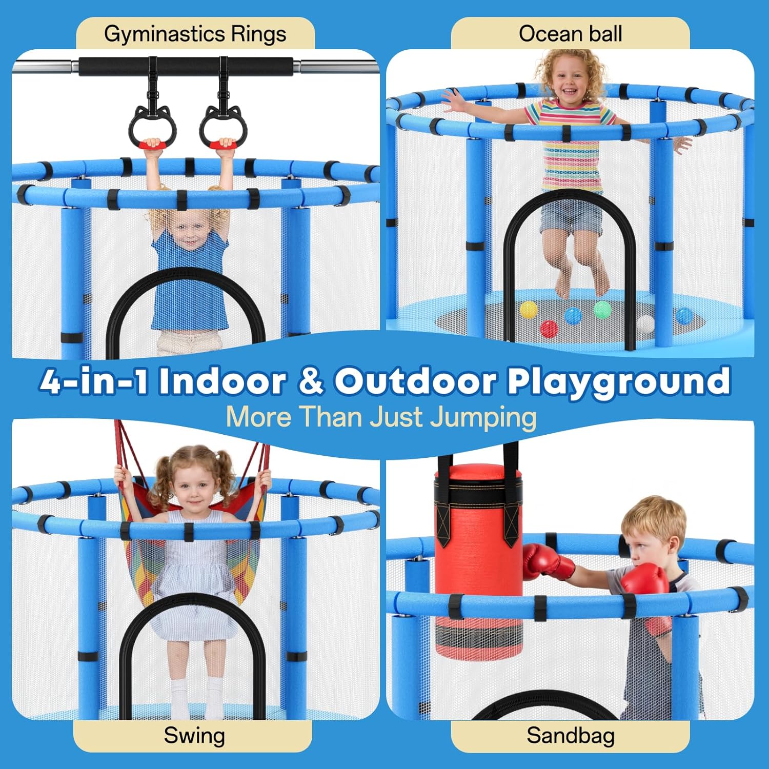 Toddler Trampoline,Trampoline  - Gardening Tools recension och pris