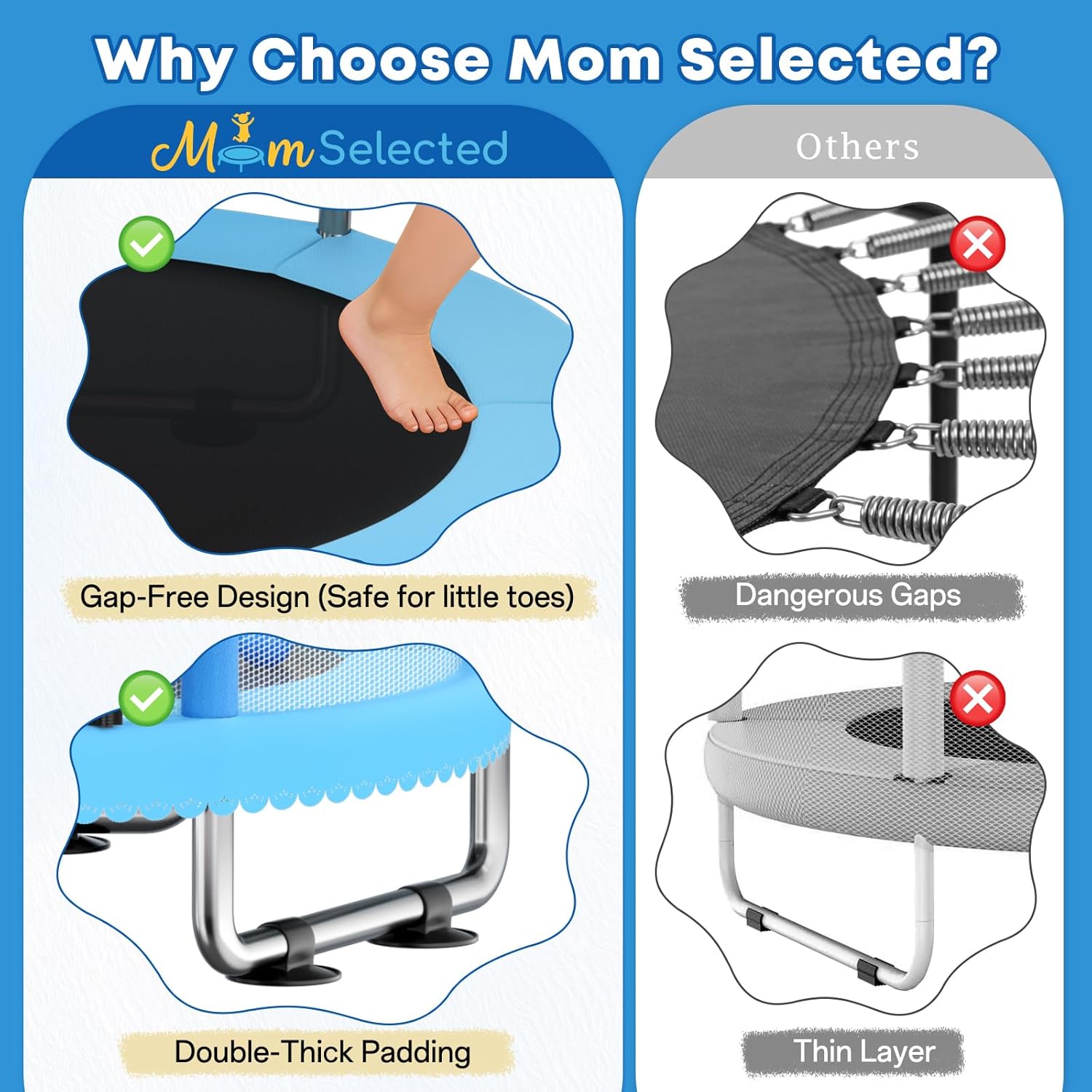 Toddler Trampoline,Trampoline  - Gardening Tools recension och pris