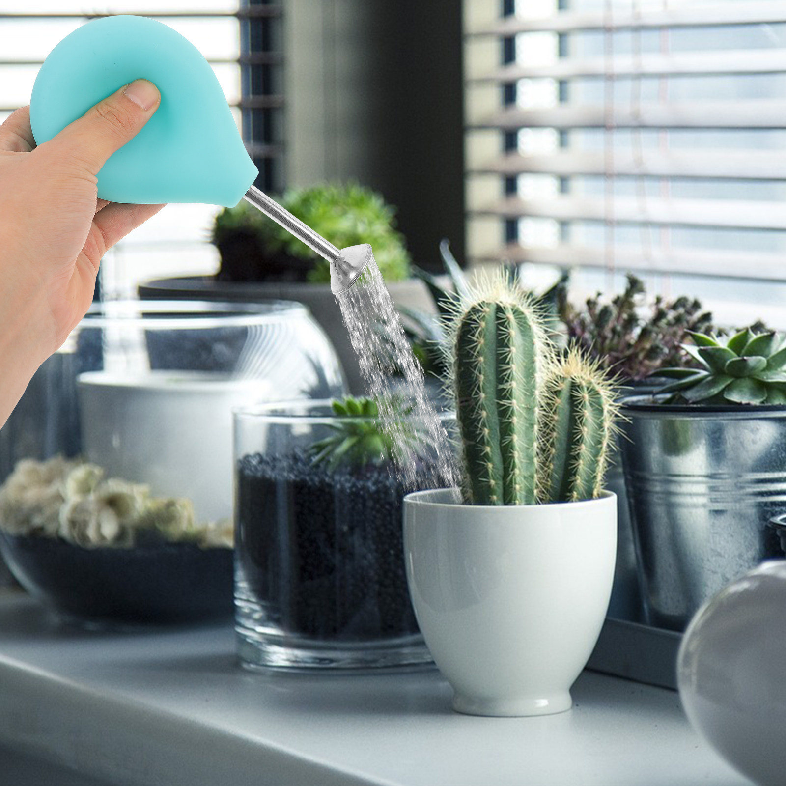 Stainless Steel Long Spout Wat - Gardening Tools For Home recension och pris