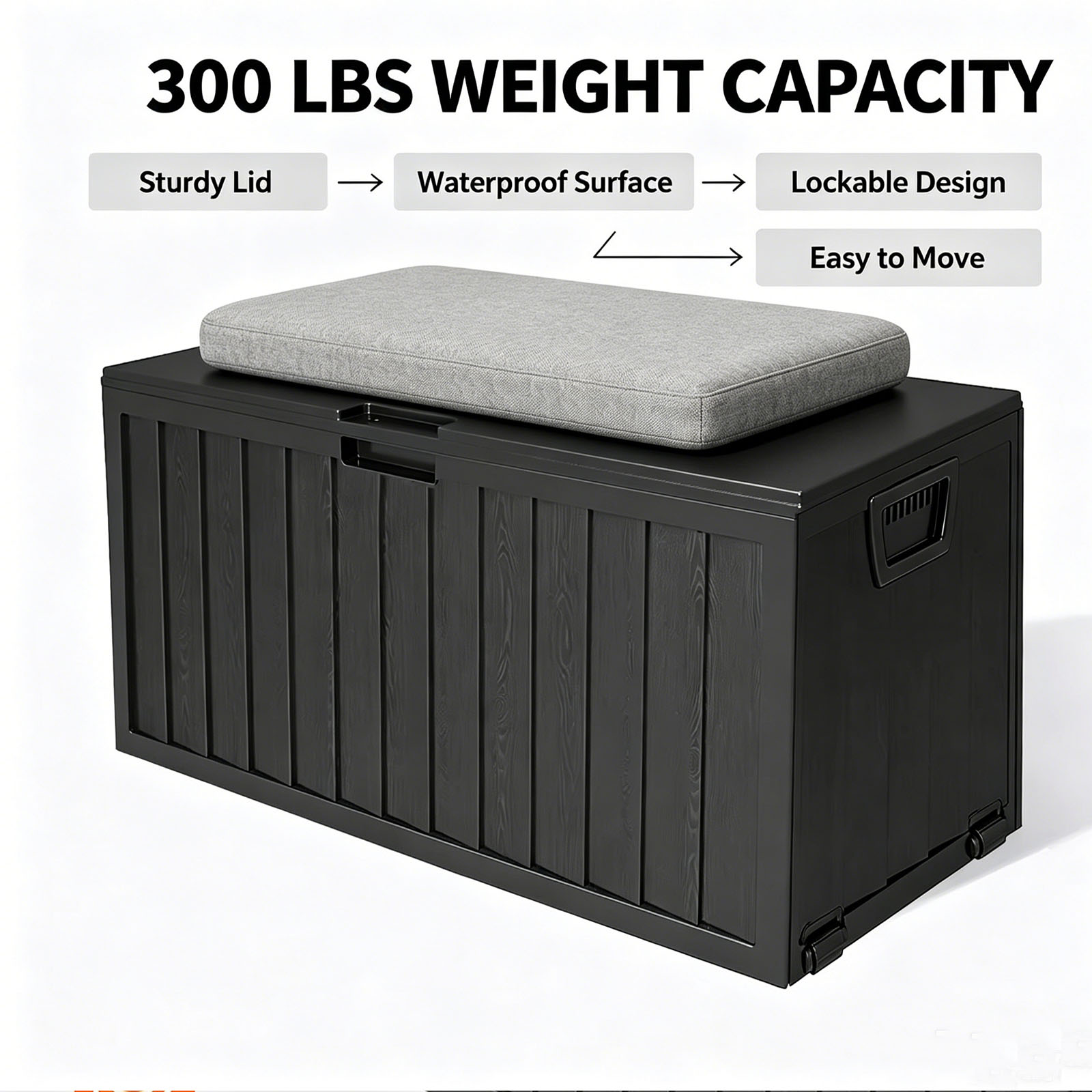 75 Gallon Outdoor Resin Deck S - Gardening Tools Organiser recension och pris