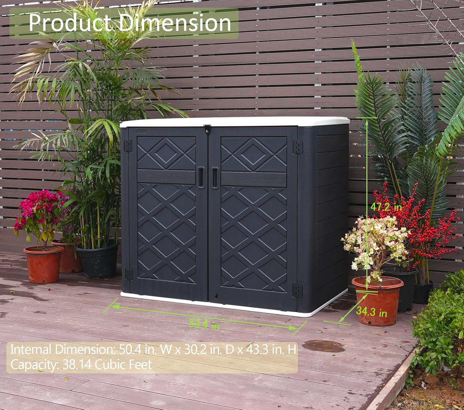 Weather-Resistant Horizontal O - Gardening Tools recension och pris