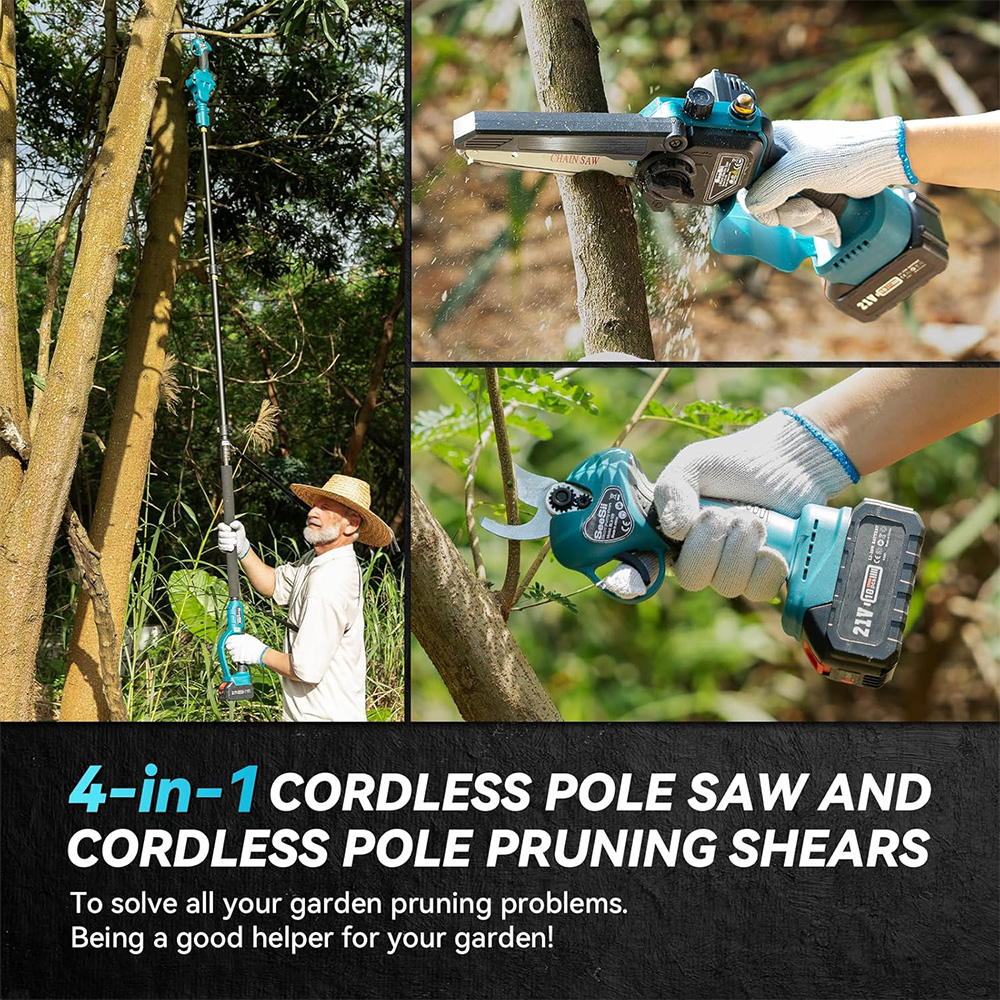 Seesii 3-in-1 Brushless Telesc - Gardening Tools Basic recension och pris