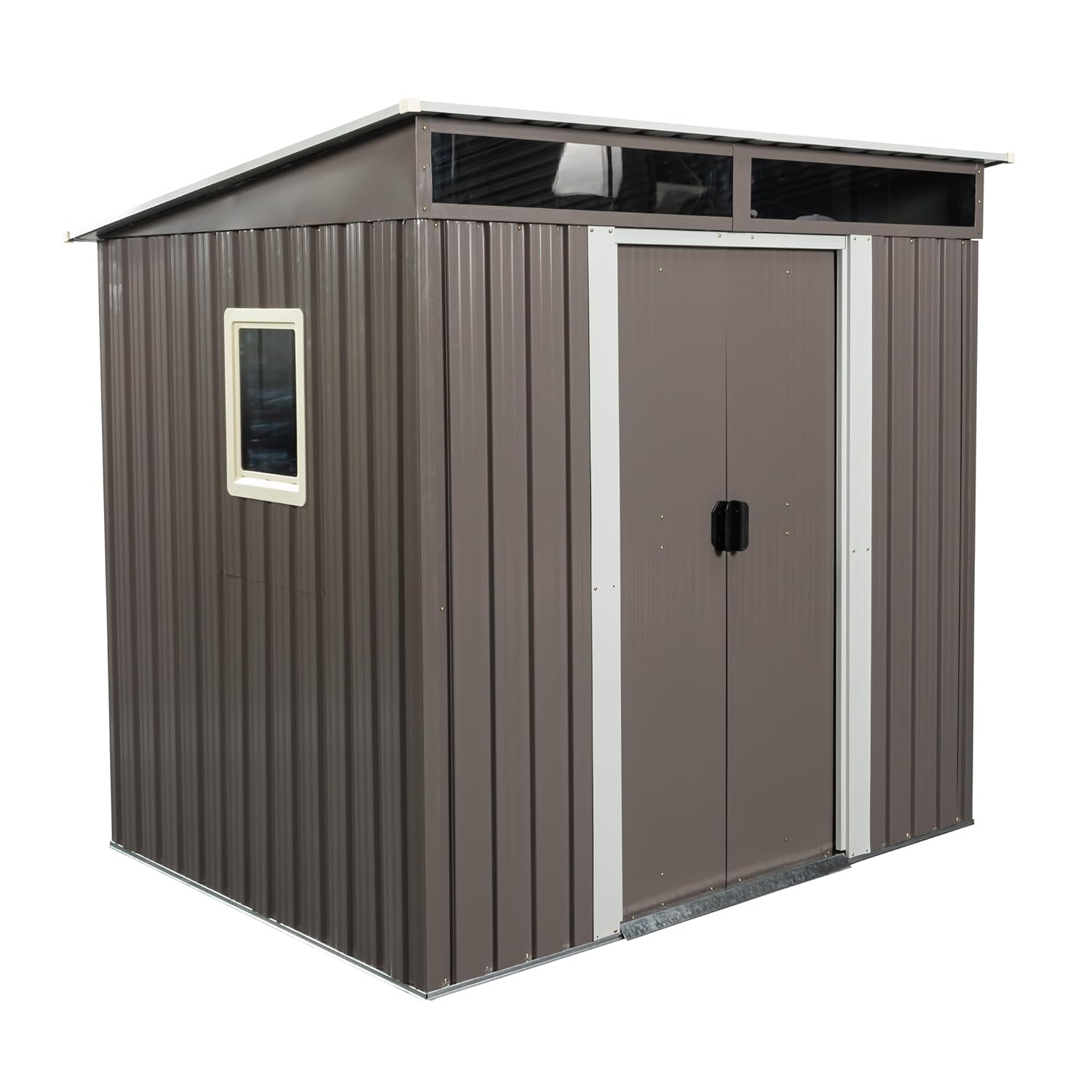6X5 FT Outdoor Storage Shed, W - Gardening Tools recension och pris