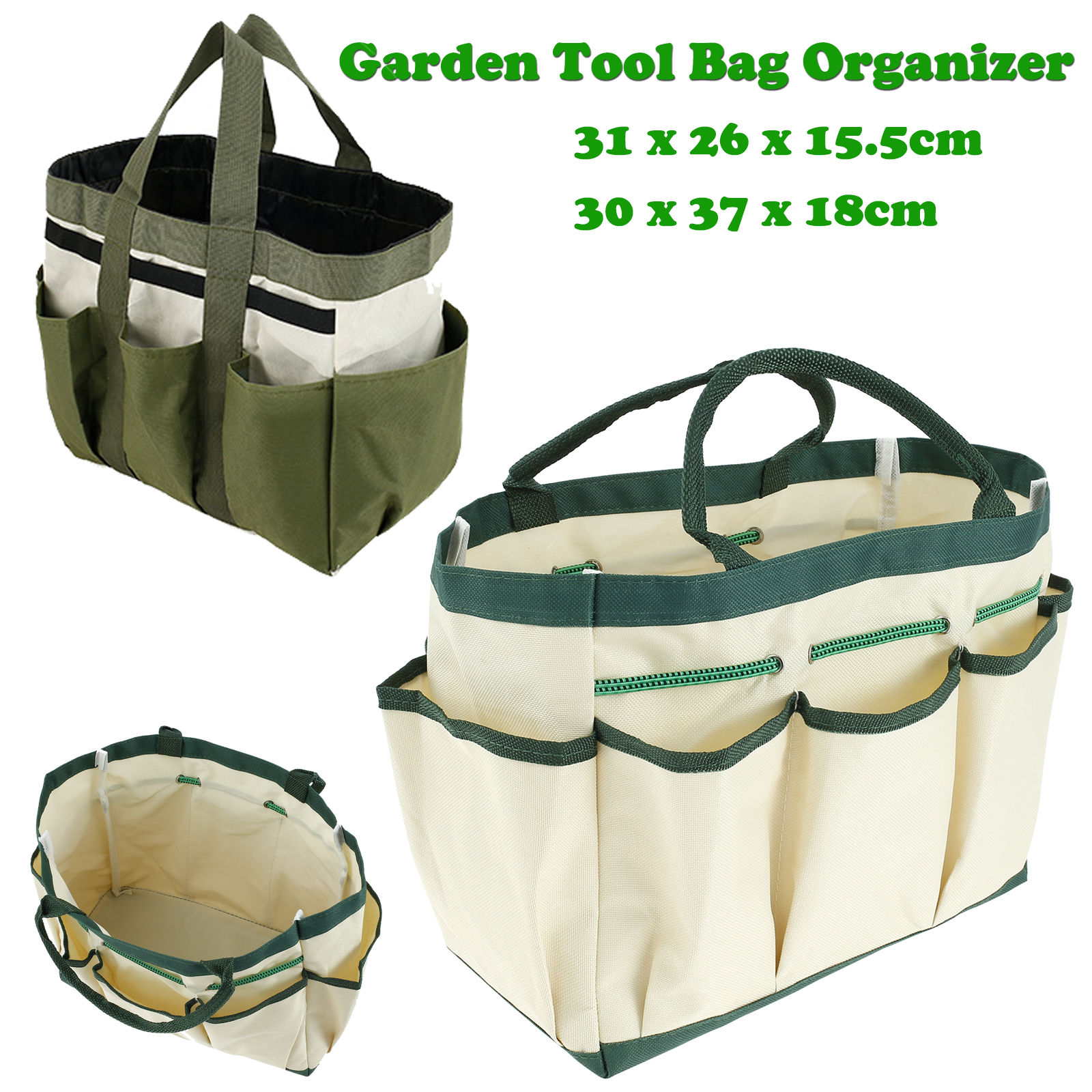 Garden Tool Bag Organizer with - Gardening Tools Organiser recension och pris