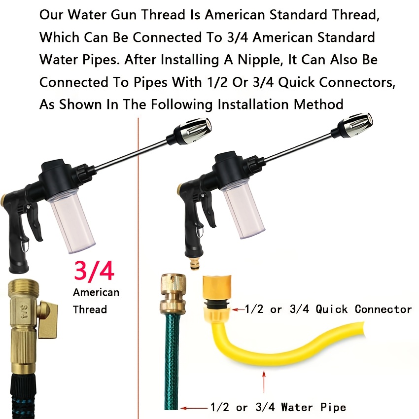Garden Watering Gun Hose Nozzl - Garden Hose Nozzle recension och pris