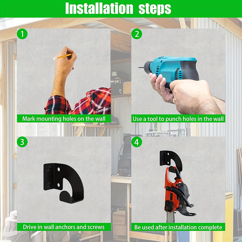 Garage Organizer Trimmer Rack  - Gardening Tools Organiser recension och pris