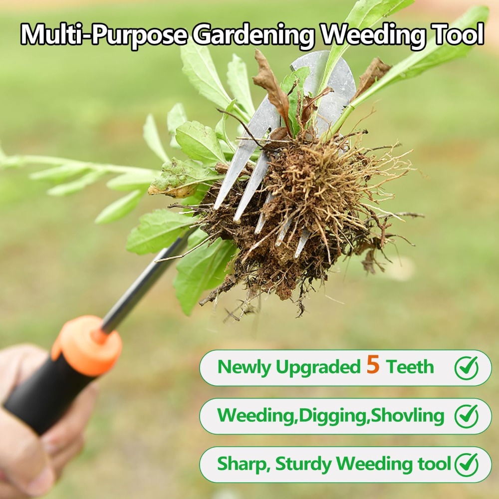 Newly Upgraded Stainless Steel - Gardening Tools For Weeds recension och pris